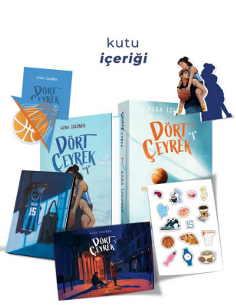 Dört Çeyrek 1 (Hediyeli Kutu) kitap kapağı