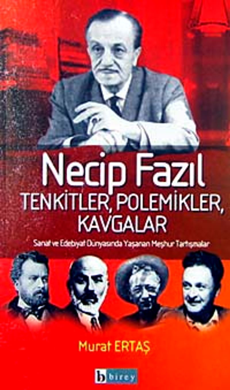 Necip Fazıl Tenkitler Polemikler Kavgalar kitap kapağı