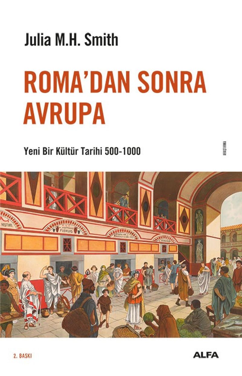 Roma'dan Sonra Avrupa Yeni Bir Kültür Tarihi 500-1000 kitap kapağı