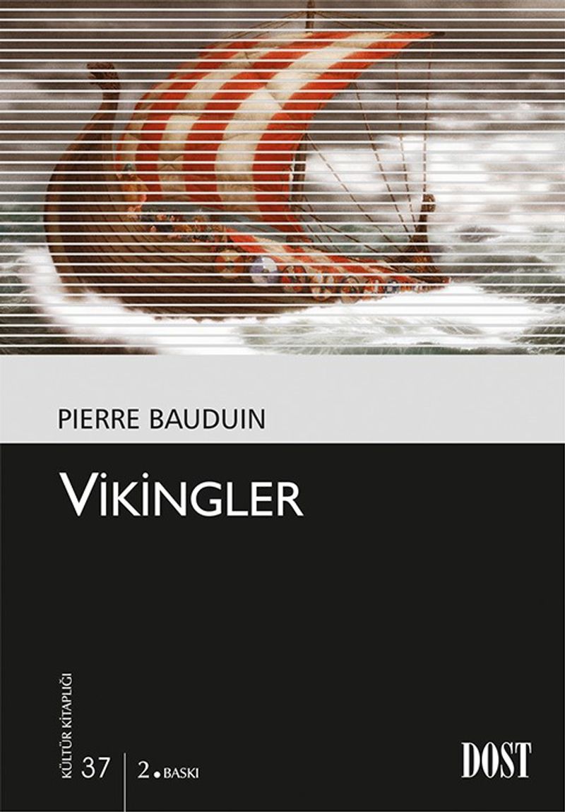 Vikingler (Kültür Kitaplığı 37) kitap kapağı