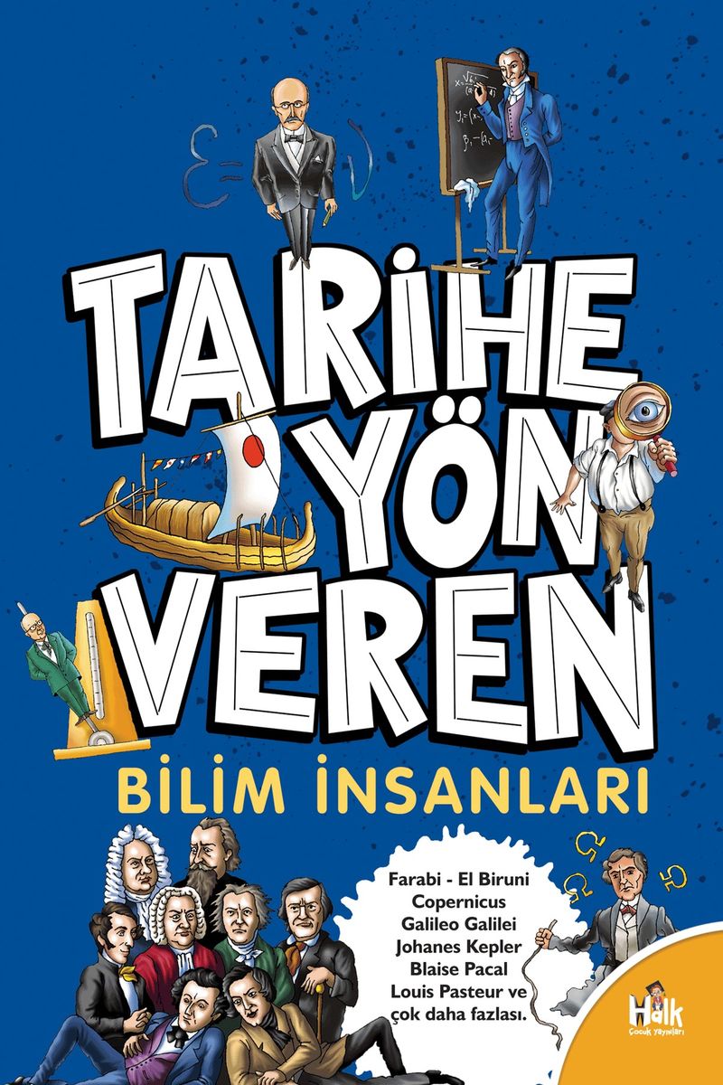 Tarihe Yön Veren Bilim İnsanları kitap kapağı