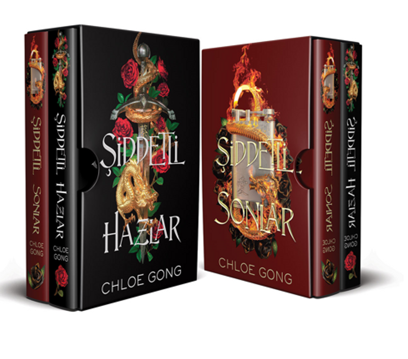 Şiddetli Hazlar Serisi Kutulu Set kitap kapağı