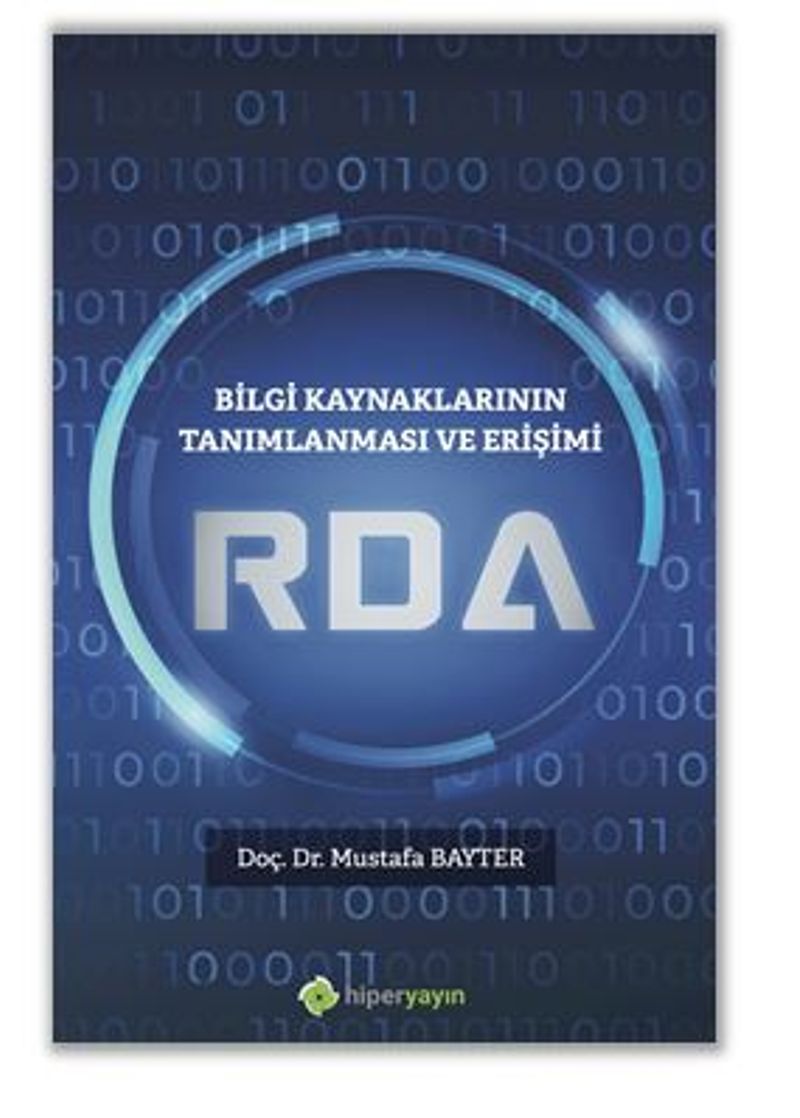 Bilgi Kaynaklarının Tanımlanması ve Erişimi RDA kitap kapağı