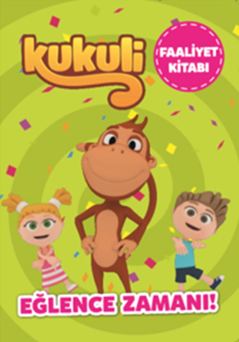 Kukuli Eğlence Zamanı Faatliyet Kitabı kitap kapağı