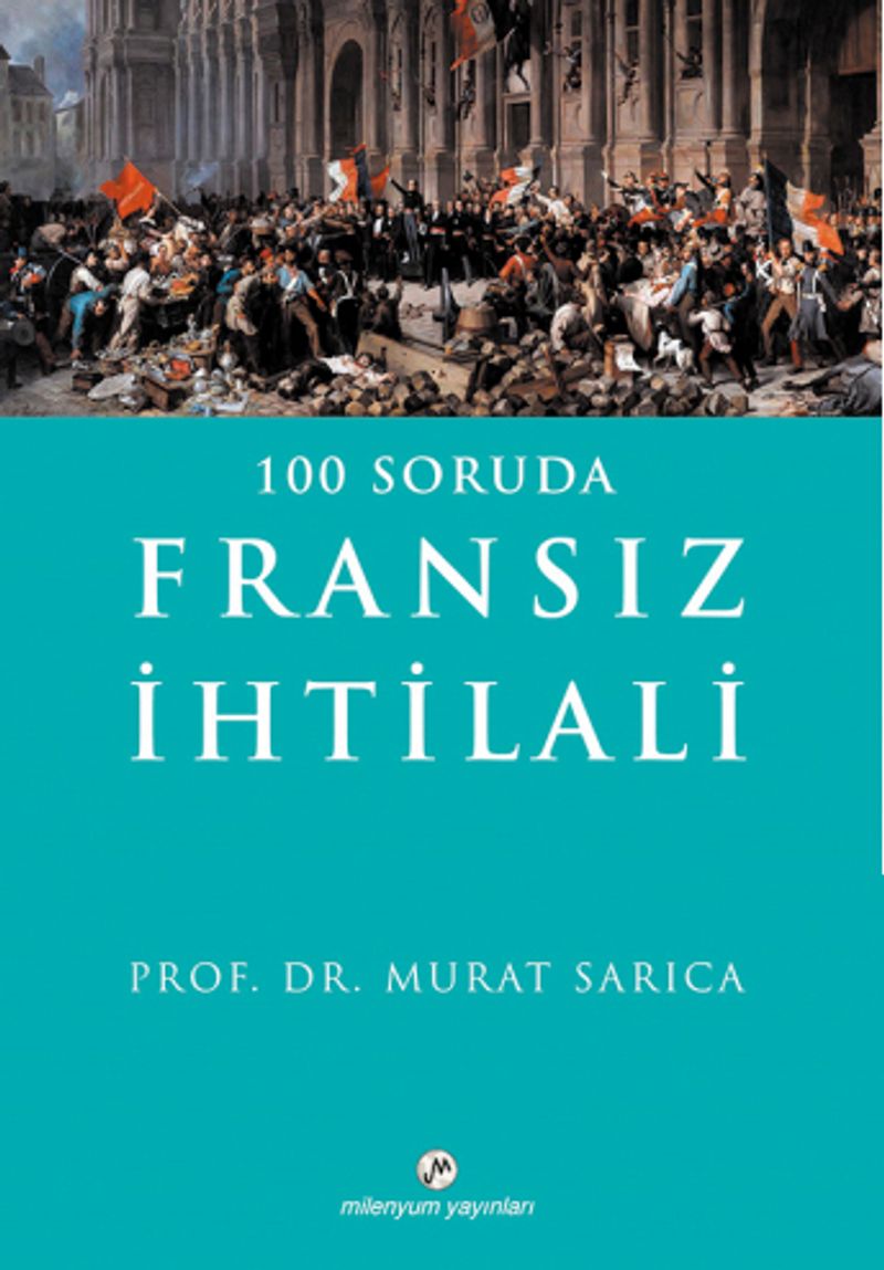 100 Soruda Fransız İhtilali kitap kapağı