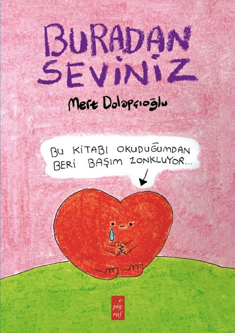Buradan Seviniz kitap kapağı