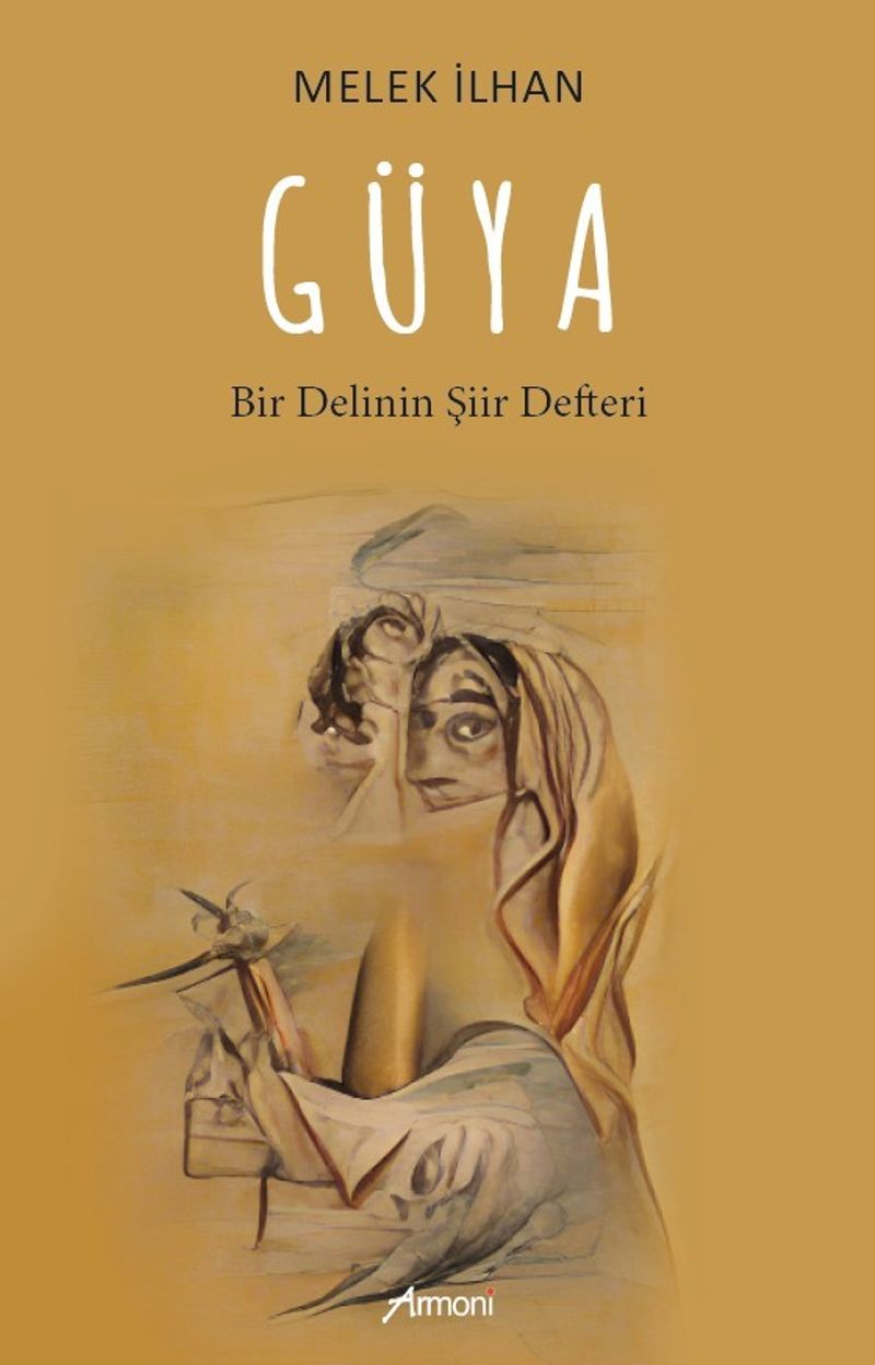Güya Bir Delinin Şiir Defteri kitap kapağı