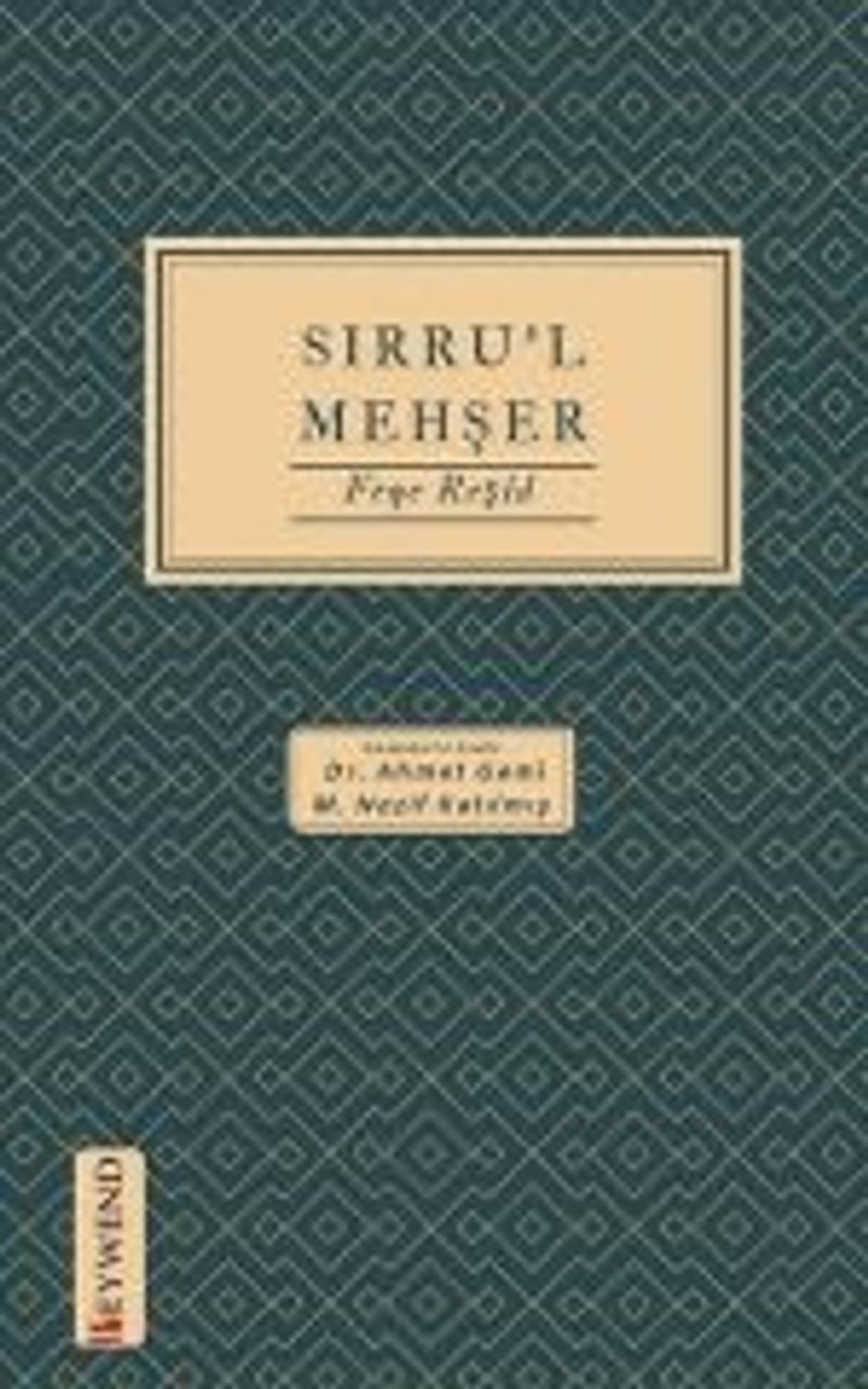 Sirru'l Mehşer kitap kapağı