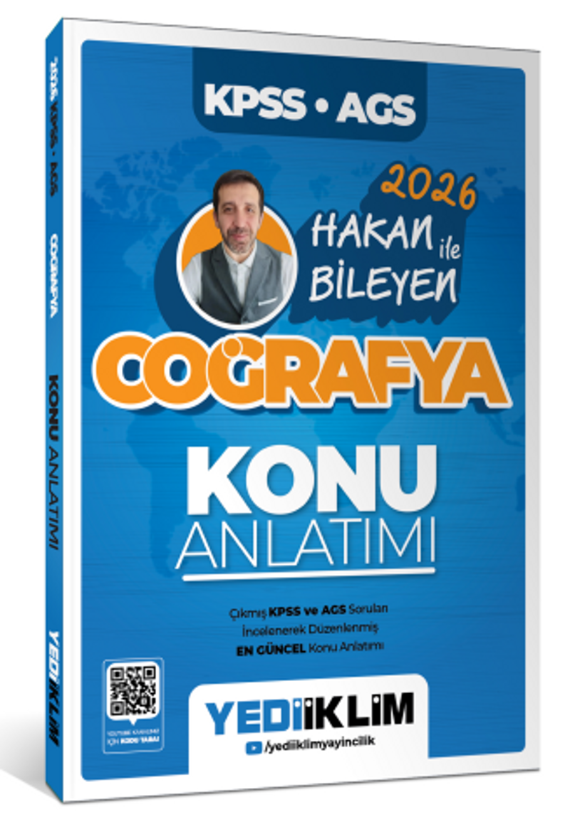 2026 KPSS AGS Coğrafya Konu Anlatımı kitap kapağı