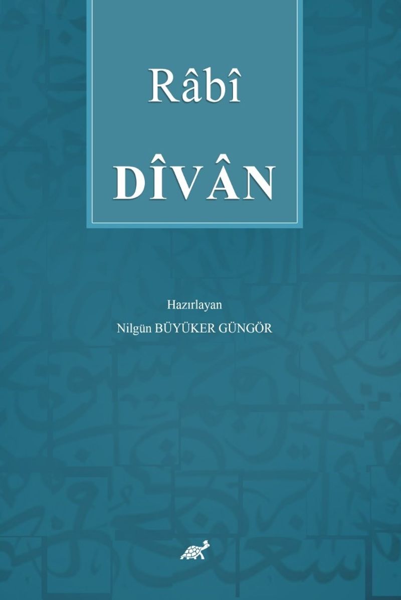 Rābí Dívān (İnceleme-Metin-Açıklamalar-Tıpkıbasım) kitap kapağı