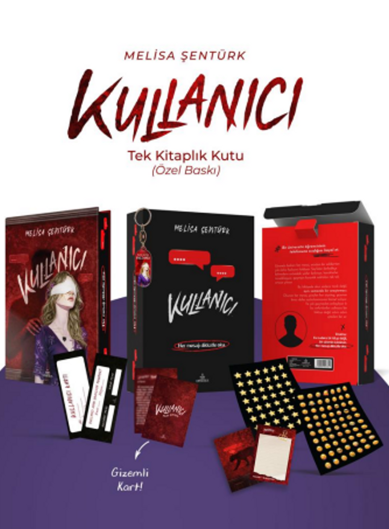 Kullanıcı (Tek Kitaplık Yan Boyamalı Kutu) kitap kapağı