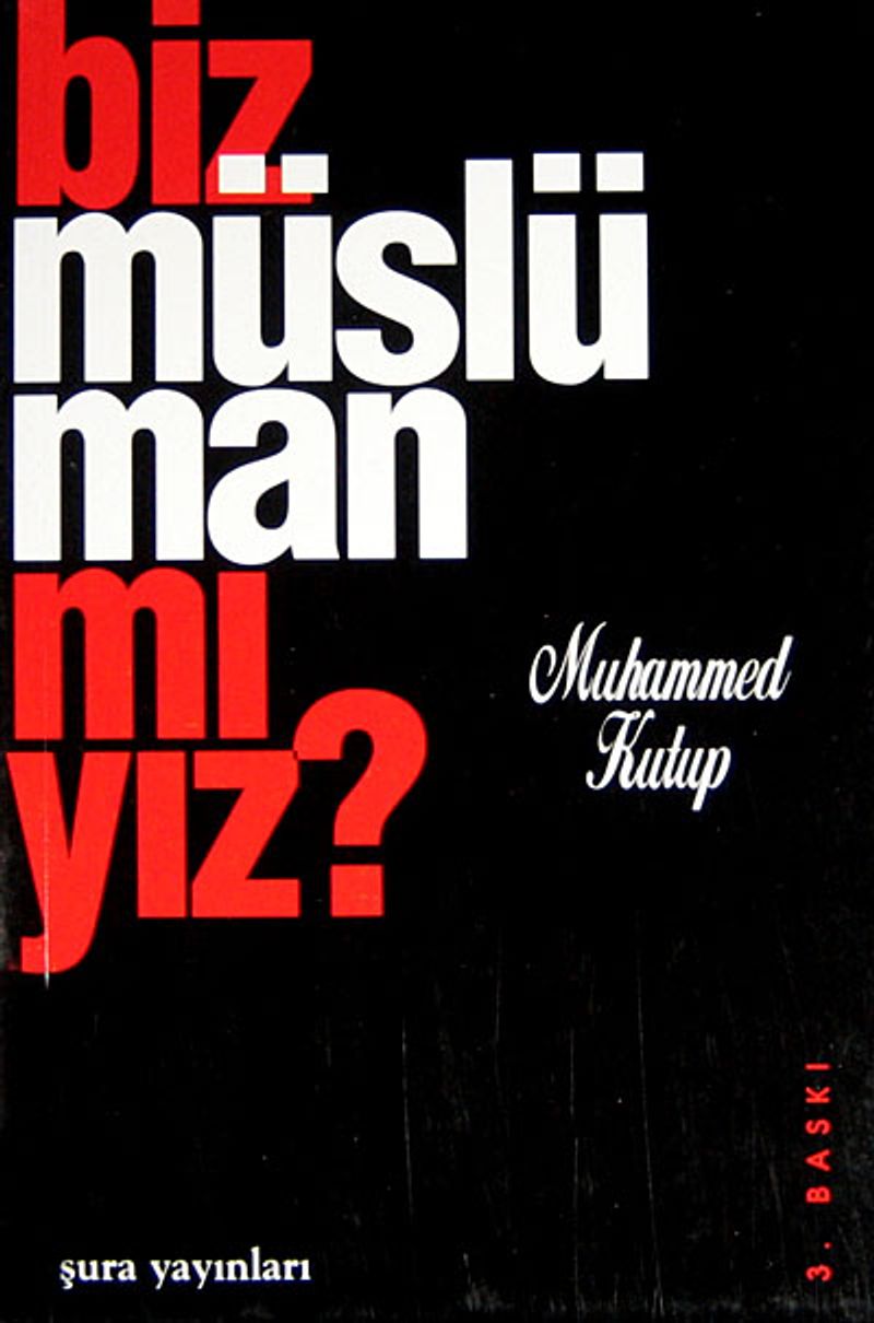 Biz Müslüman mıyız? / 42-D-18 kitap kapağı