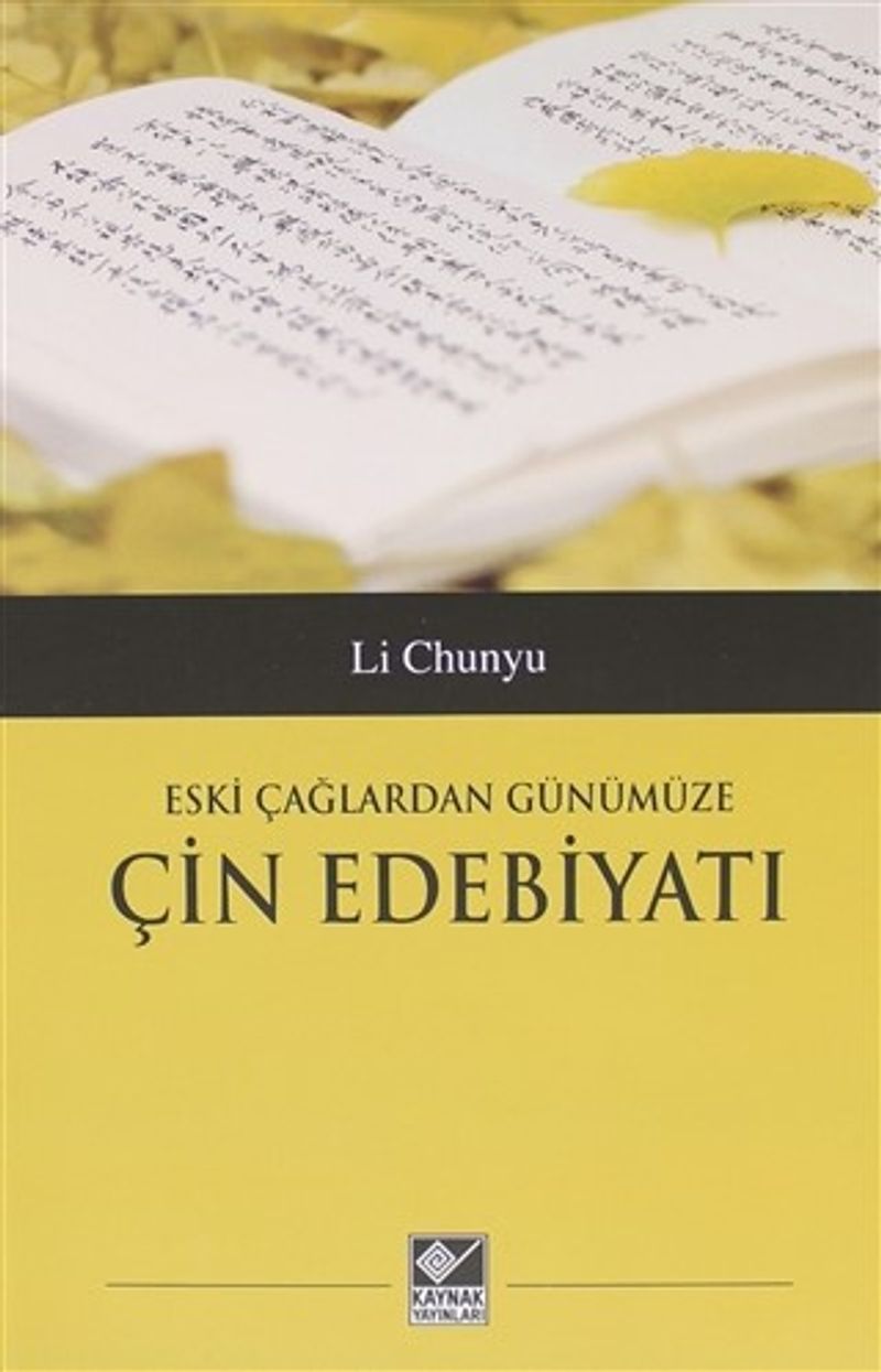 Eski Çağlardan Günümüze Çin Edebiyatı kitap kapağı