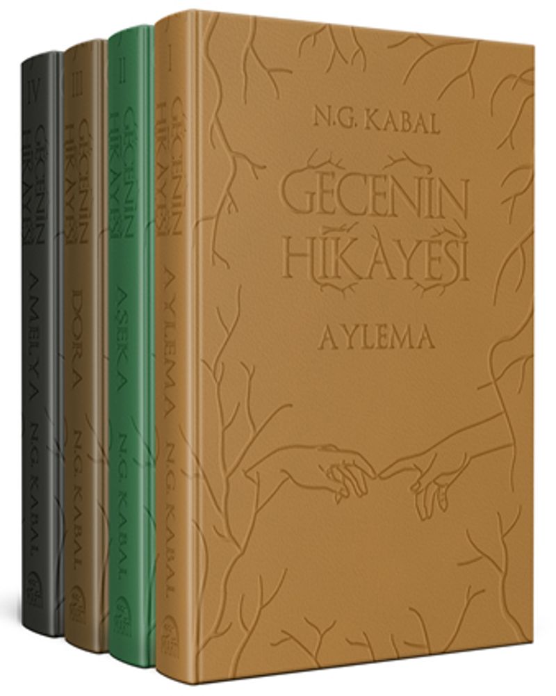 Gecenin Hikayesi (Deri Ciltli Set) kitap kapağı