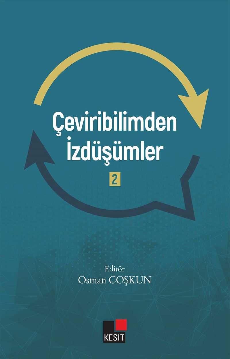 Çeviribilimden İzdüşümler 2 kitap kapağı