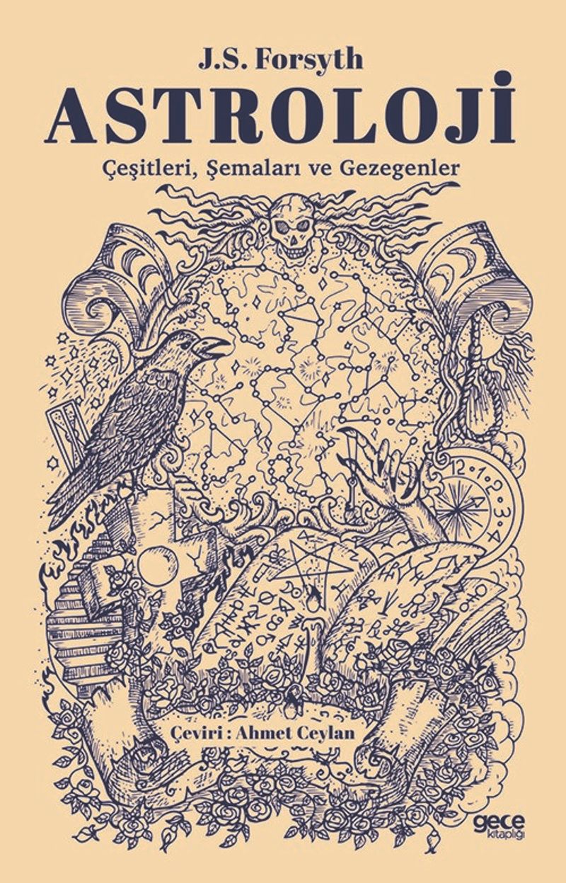 Astroloji Çeşitleri, Şemaları ve Gezegenler kitap kapağı