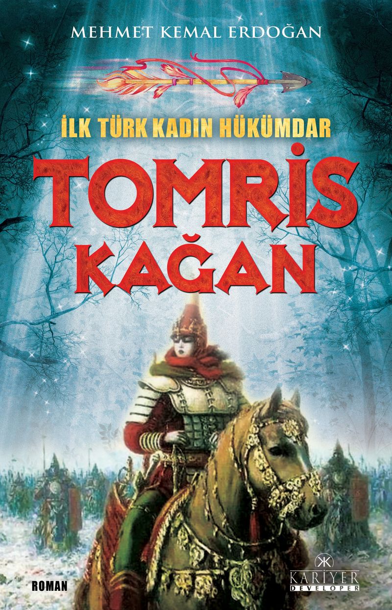 İlk Türk Kadın Hükümdar Tomris Kağan kitap kapağı