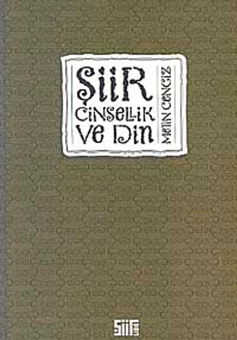 Şiir Cinsellik ve Din kitap kapağı