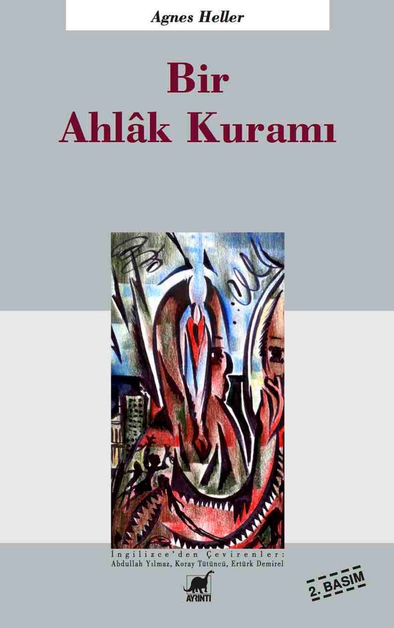 Bir Ahlak Kuramı kitap kapağı