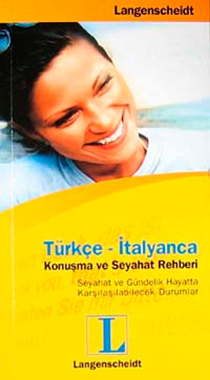 Türkçe - İtalyanca Konuşma ve Seyahat Rehberi kitap kapağı