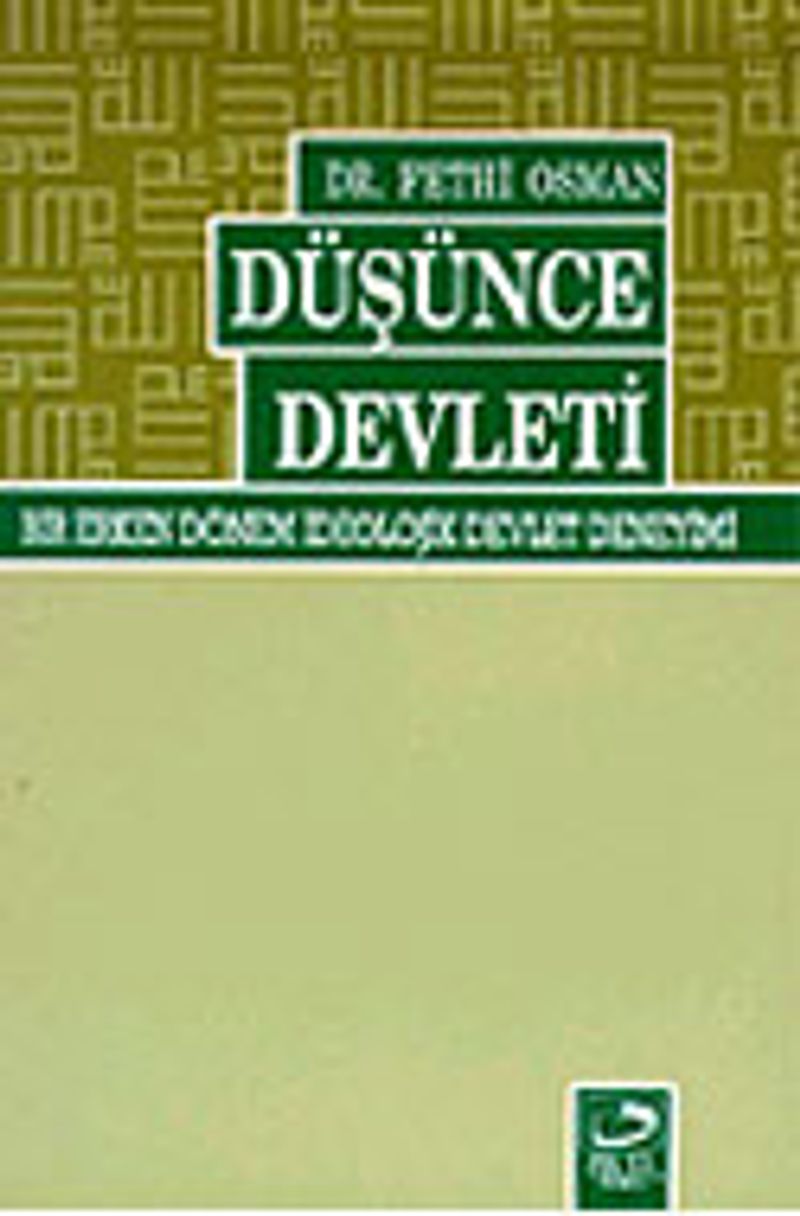 Düşünce Devleti kitap kapağı