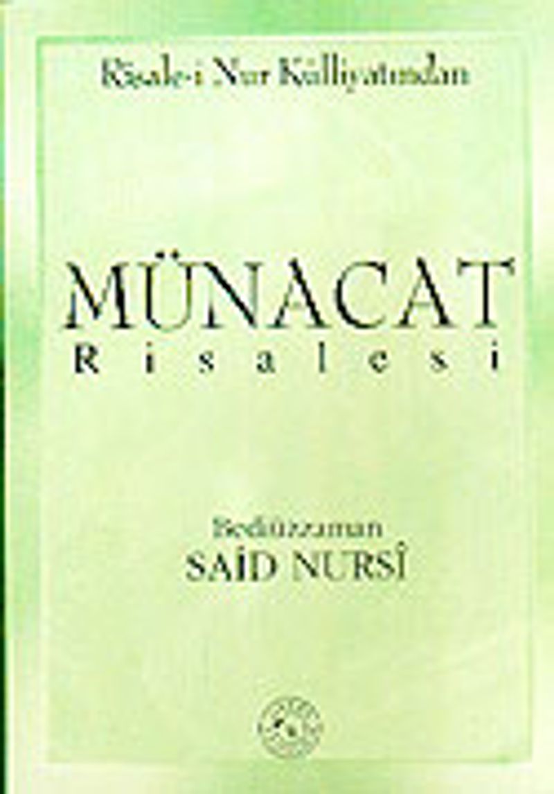 Münacat Risalesi (8x11) kitap kapağı