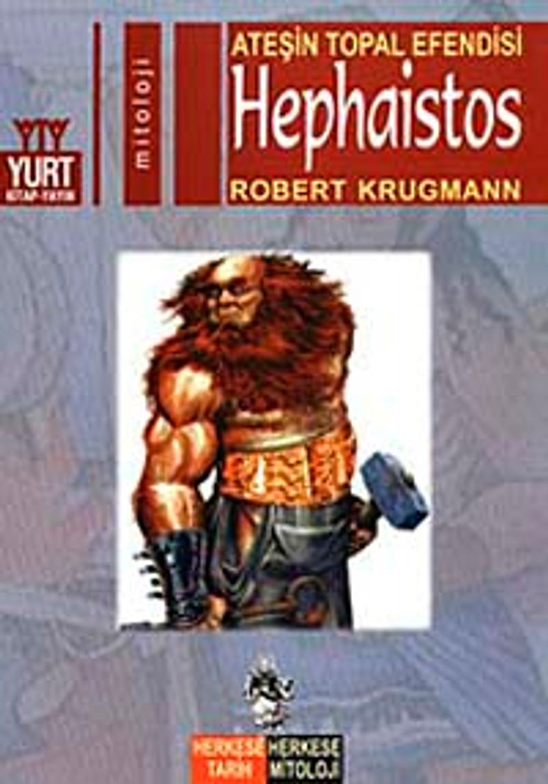 Hephaistos Ateşin Topal Efendisi kitap kapağı