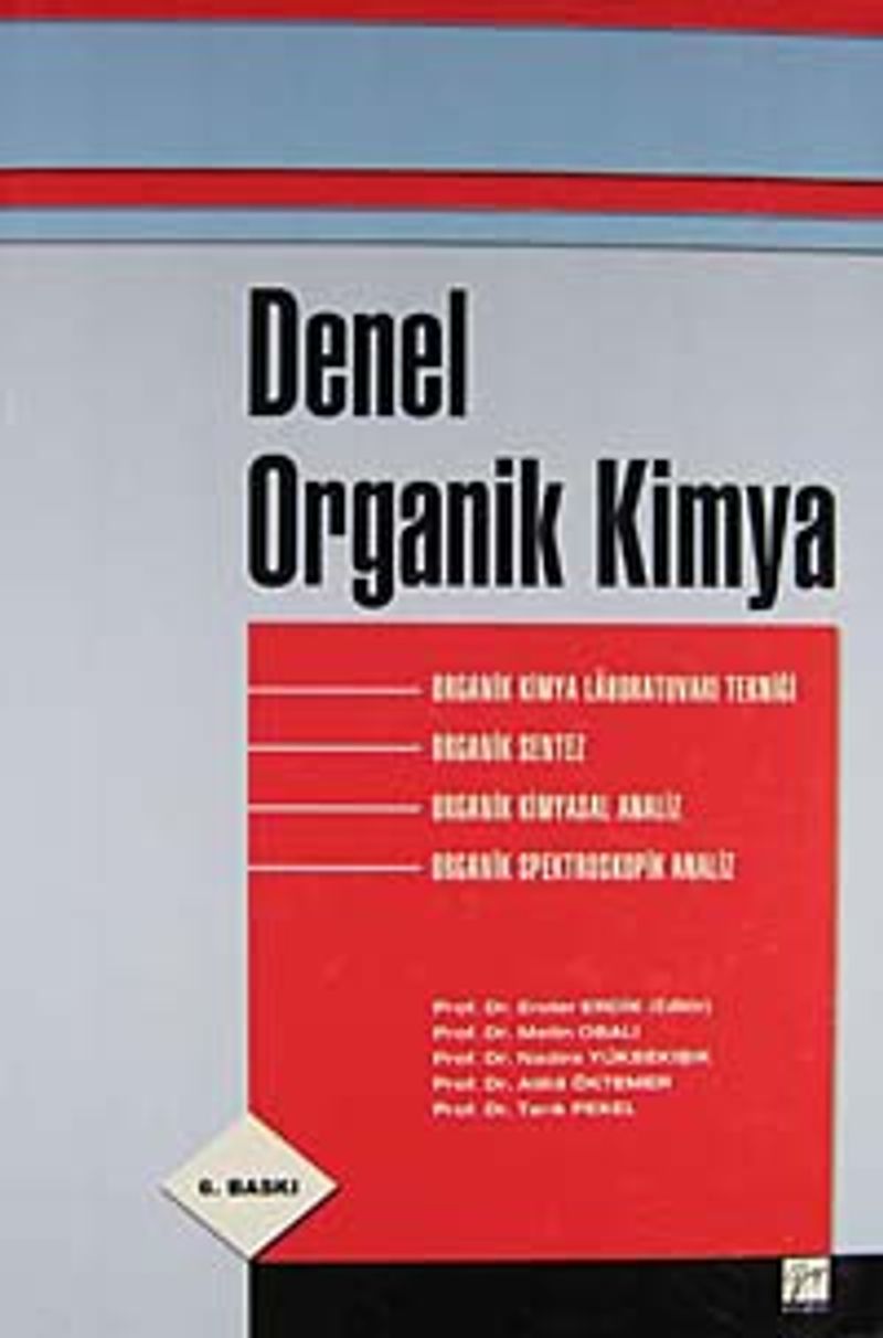 Denel Organik Kimya kitap kapağı
