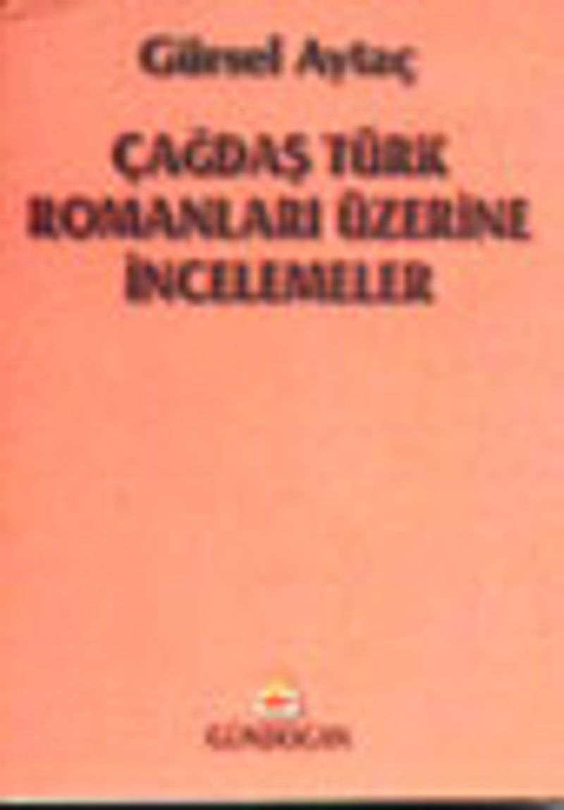 Çağdaş Türk Romanları Üzerine İncelemeler kitap kapağı