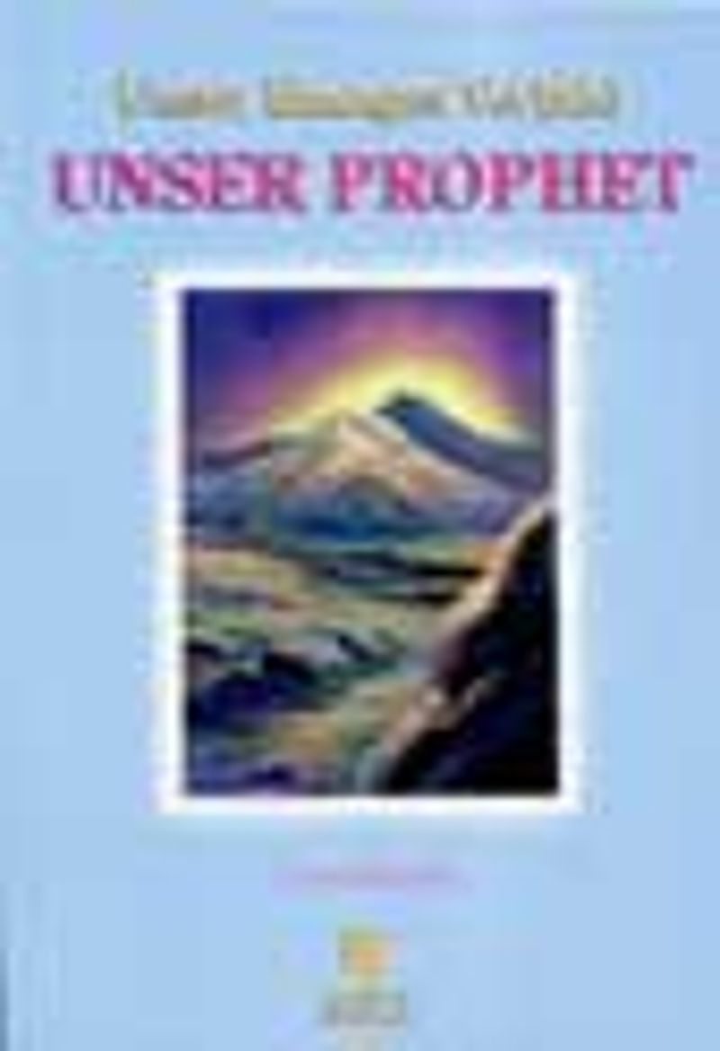 Unser Einziges Vorbild Unser Prophet kitap kapağı