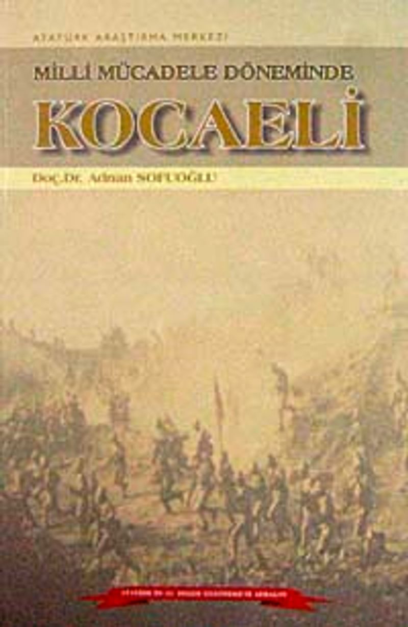 Milli Mücadele Döneminde Kocaeli kitap kapağı