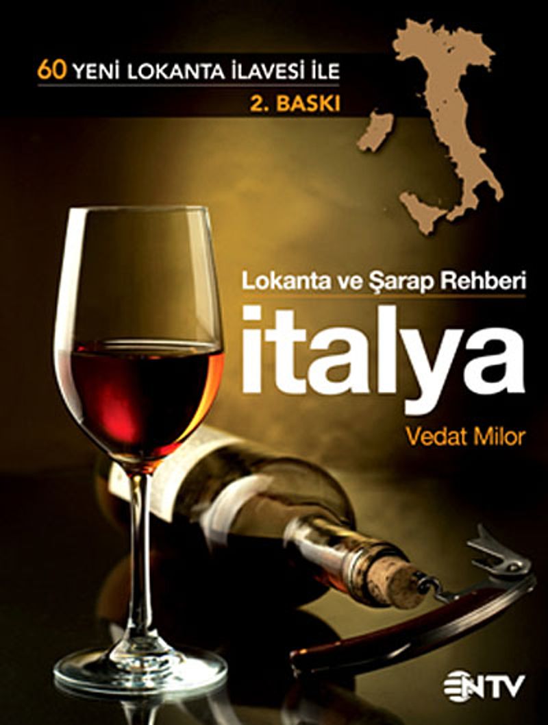 Lokanta ve Şarap Rehberi İtalya kitap kapağı