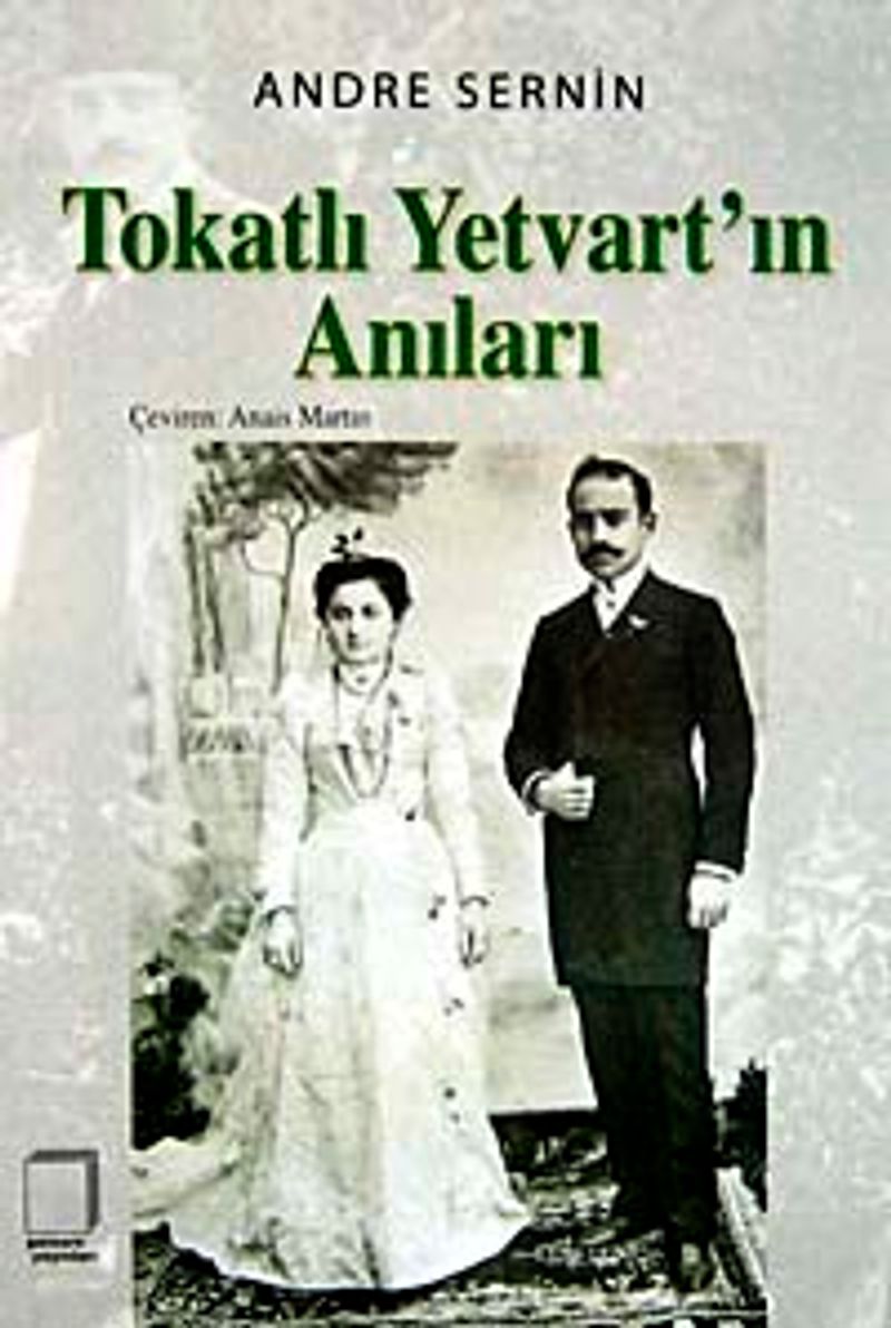 Tokatlı Yetvart'ın Anıları kitap kapağı