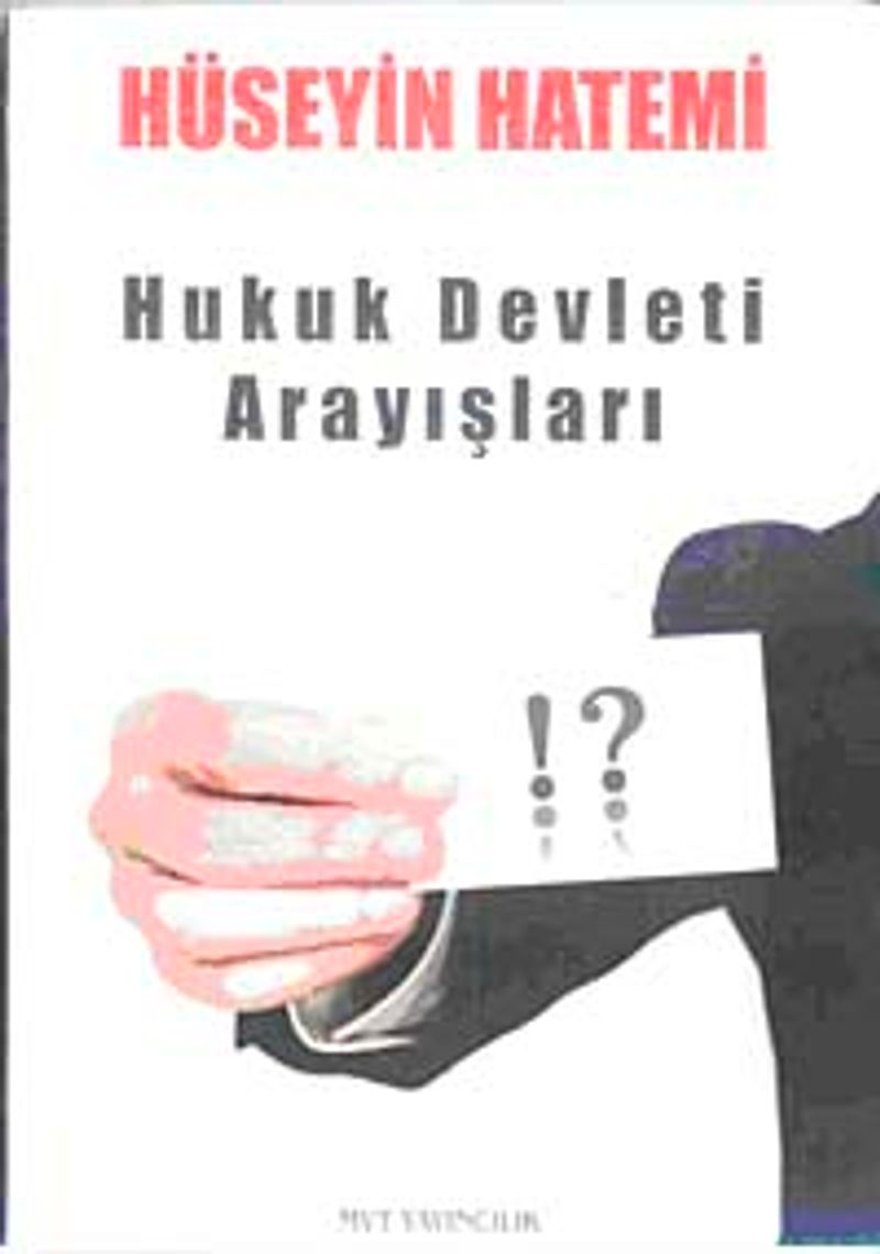 Hukuk Devleti Arayışları kitap kapağı