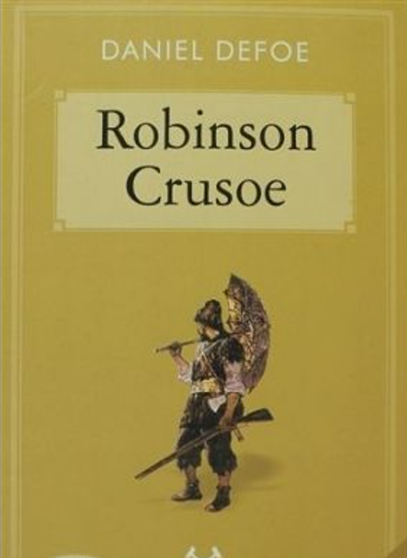 Robinson Crusoe kitap kapağı
