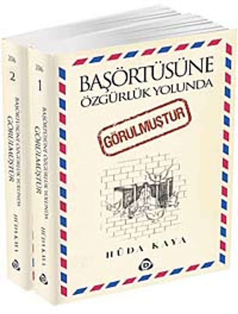 Başörtüsüne Özgürlük Yolunda Görülmüştür (2 Cilt) kitap kapağı