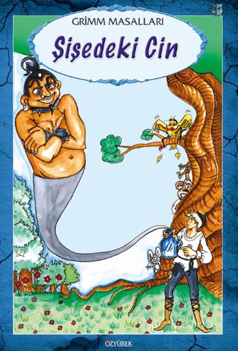 Şişedeki Cin / Grimm Masalları kitap kapağı