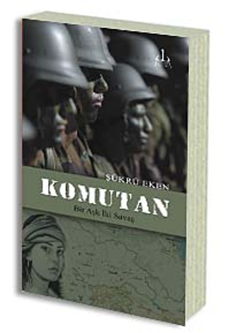 Komutan Bir Aşk İki Savaş kitap kapağı