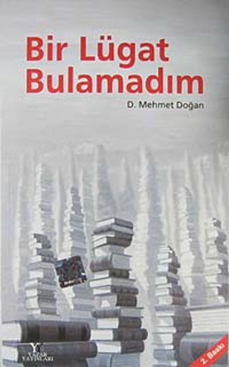 Bir Lügat Bulamadım kitap kapağı