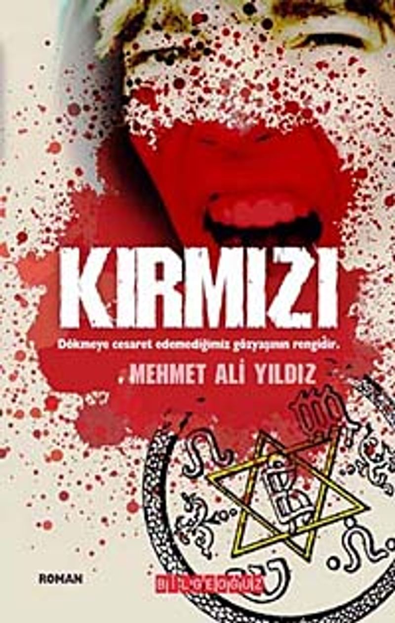 Kırmızı kitap kapağı