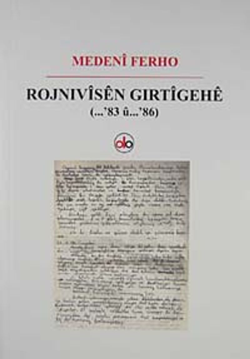 Rojnivisen Gırtigehe (...'83 u ...'86) kitap kapağı