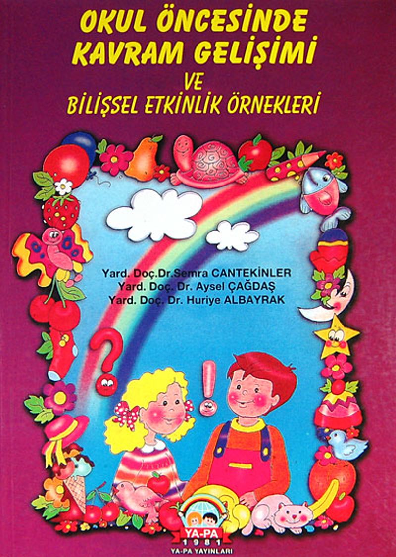 Okul Öncesinde Kavram Gelişimi ve Bilişsel Etkinlik Örnekleri kitap kapağı