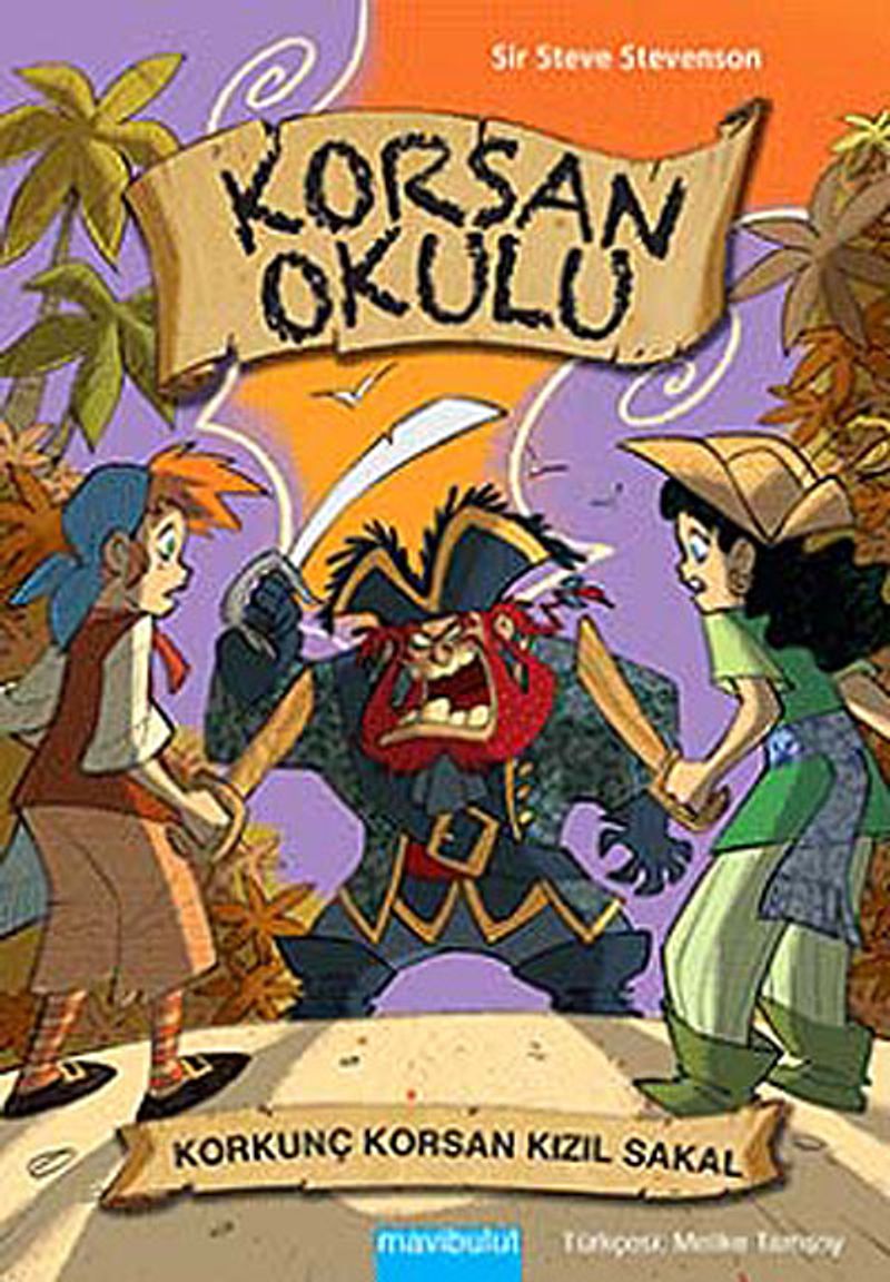 Korkunç Korsan Kızıl Sakal / Korsan Okulu 3 kitap kapağı