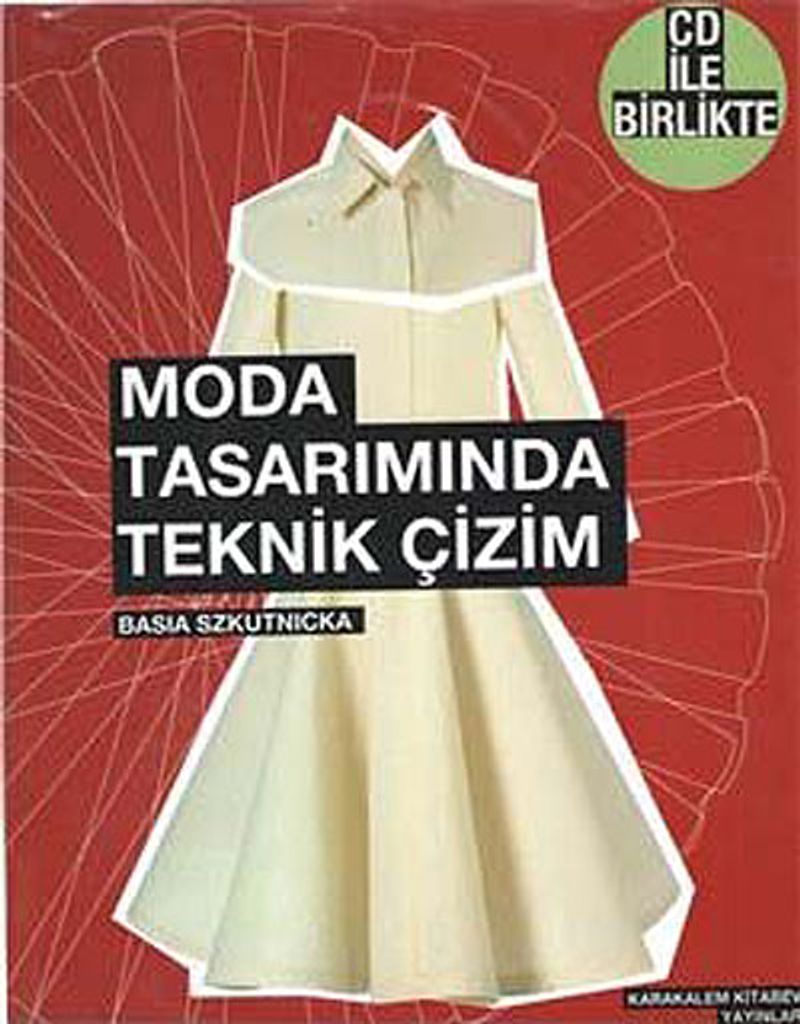 Moda Tasarımında Teknik Çizim (Cd Ekli) kitap kapağı