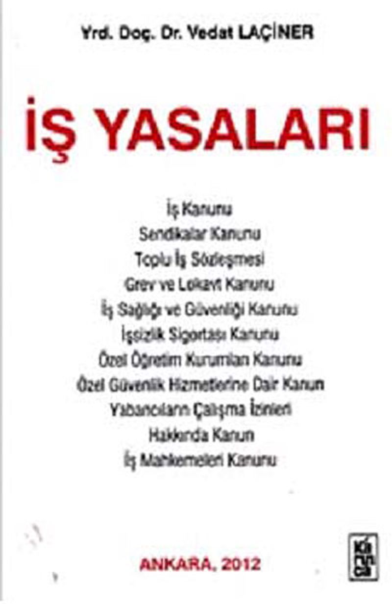 İş Yasaları kitap kapağı