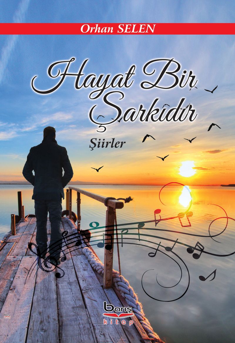 Hayat Bir Şarkıdır Şiirler kitap kapağı