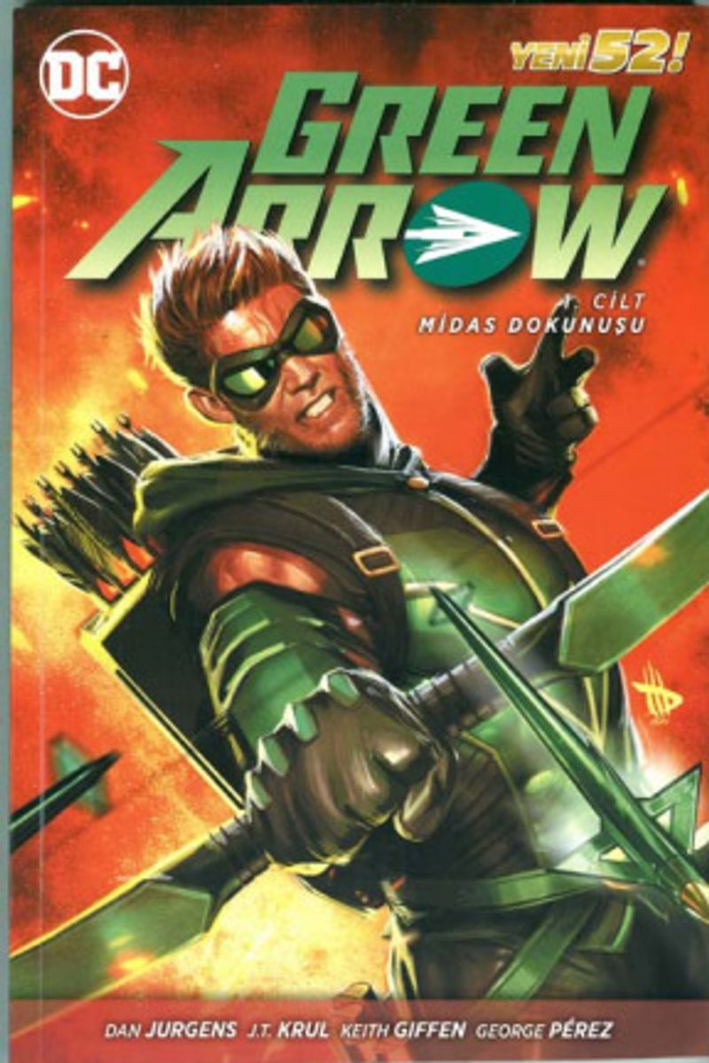 Green Arrow Cilt 1 - Midas Dokunuşu kitap kapağı