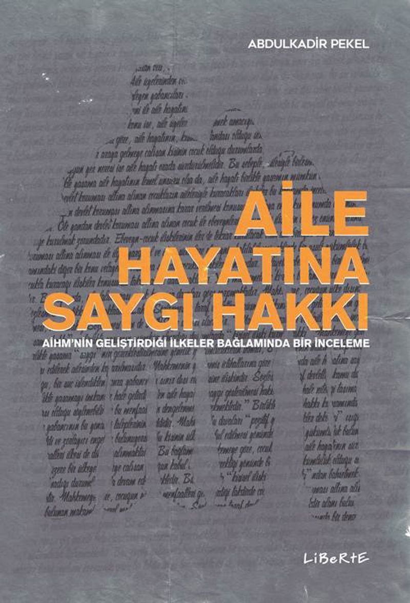 Aile Hayatına Saygı Hakkı kitap kapağı