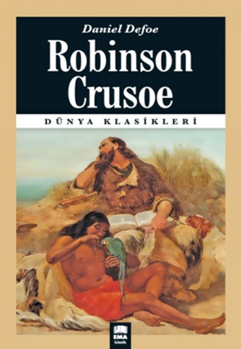 Robinson Crusoe kitap kapağı