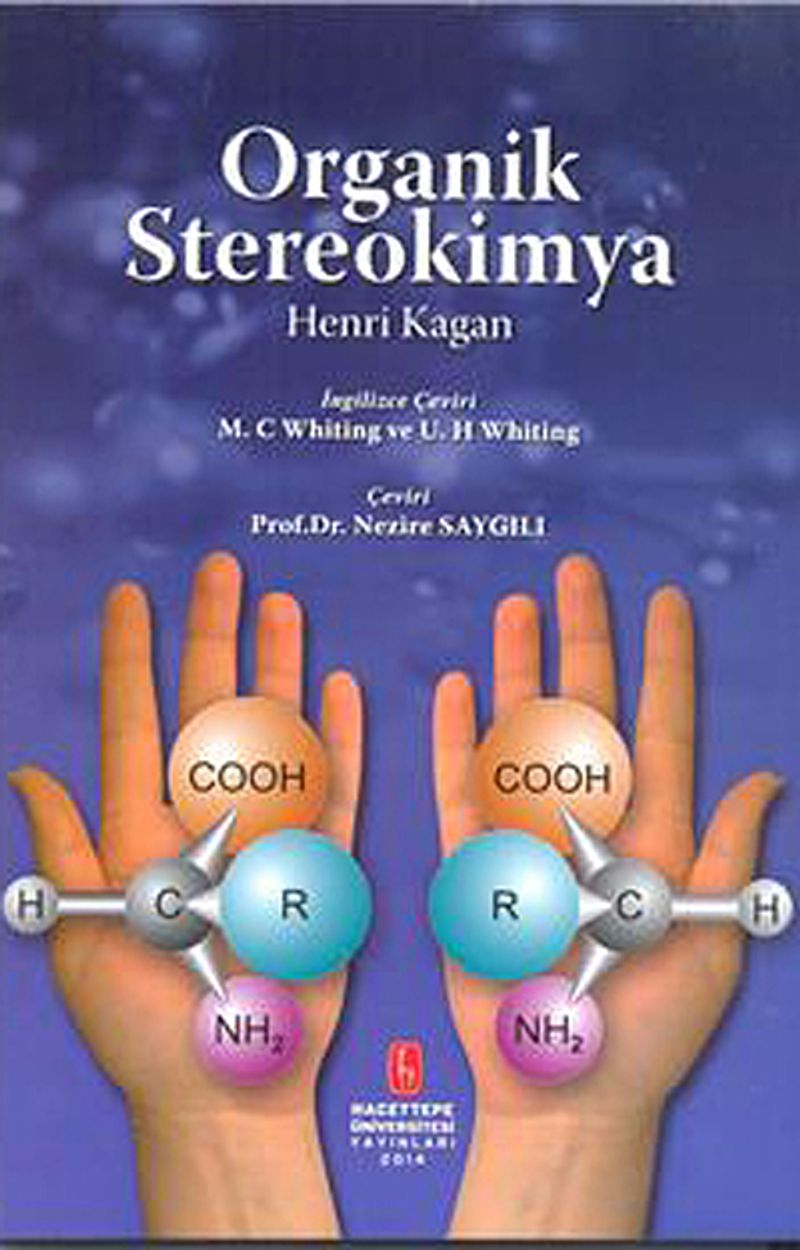 Organik Stereokimya kitap kapağı